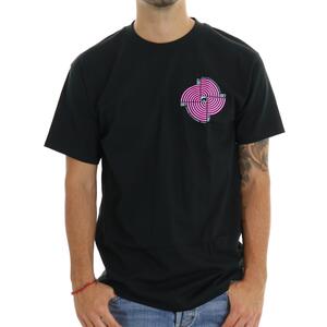 T-SHIRT DOWNWARD SPIRAL NERO